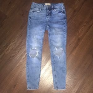 Free people distressed jeans